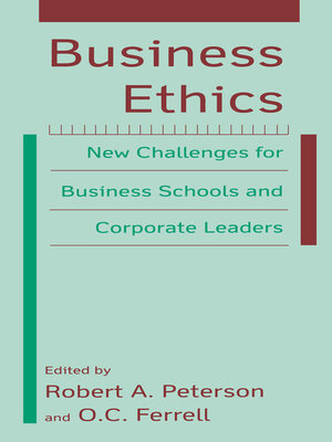 cover image of Business Ethics